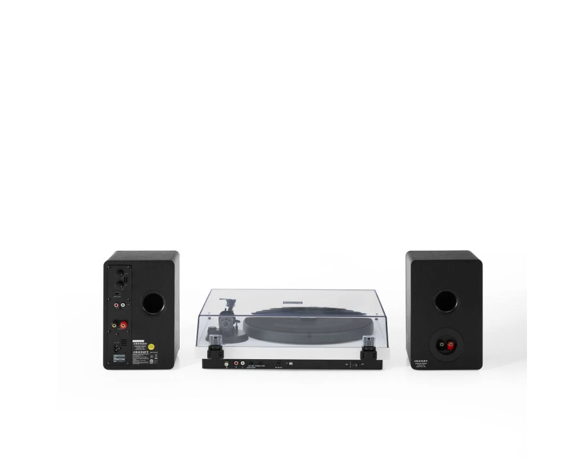 Crosley KT6101-WA K-Series Bluetooth Turntable System - White-NEW
