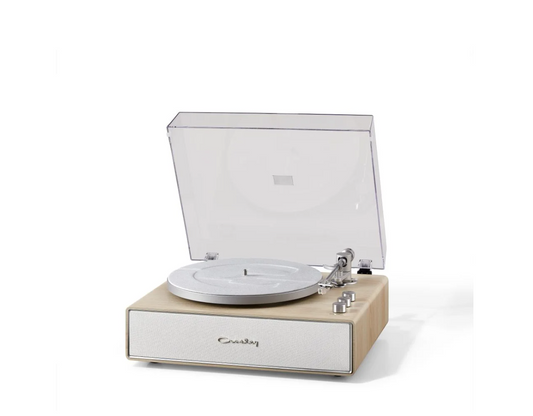 Crosley Stave CR6046A 2-Speed Belt-Drive Turntable - Natural Wood - Bluetooth In/Out