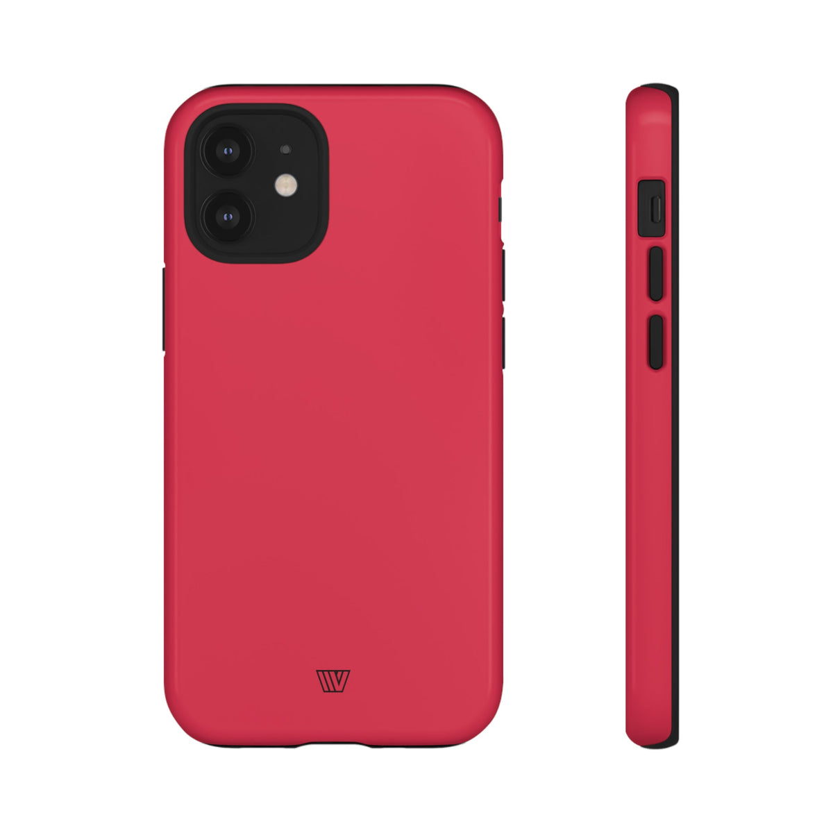 Red Amaranth Tough Phone Case Dual-Layer Protection