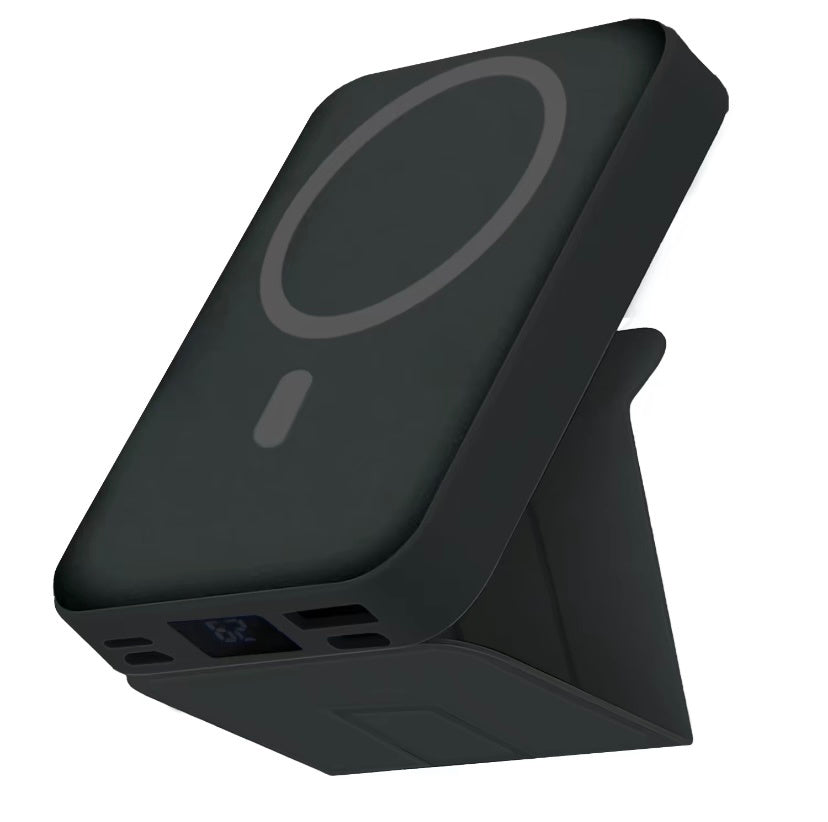 Power Bank Magnetic Portable Wireless FastCharger 10000mAh Type-C Cable LED Display 22.5W PD Fast Charging LightingMag-Safe Battery Pack For iPhone 15 14 13 12 Mini Pro Pro Max Devices Digital