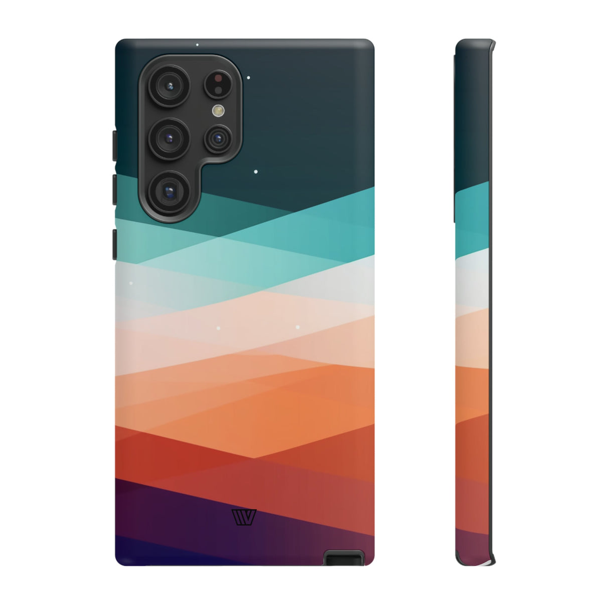 Tough Impact-Resistant Phone Case ABSTRACT NIGHT