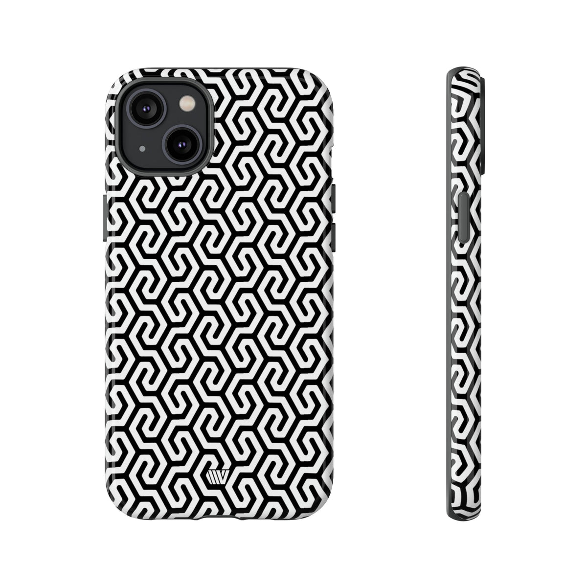 Tough Phone Case Dual-layer Protection TWISTED GRID