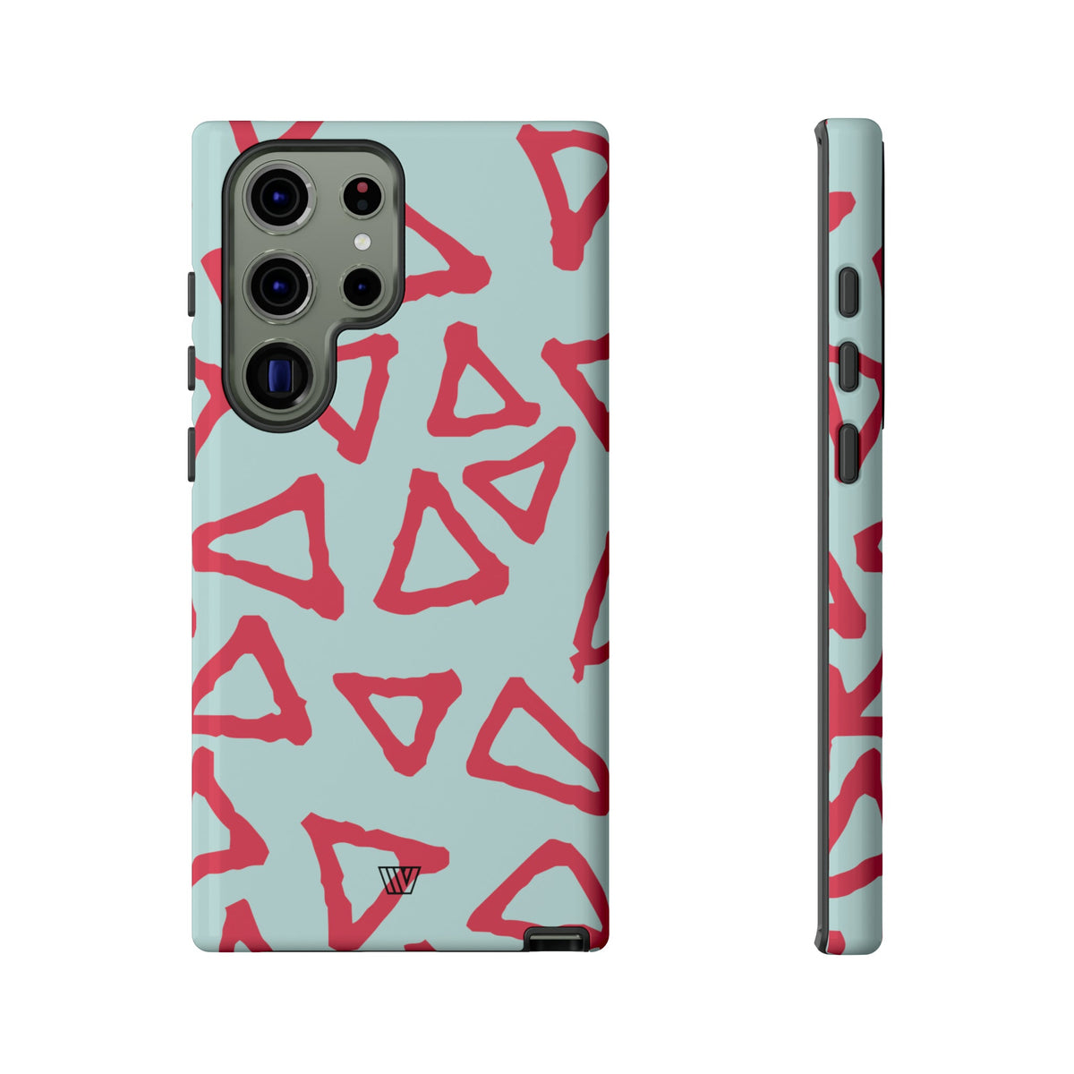 Triangle Doodle Tough Protective Phone Case