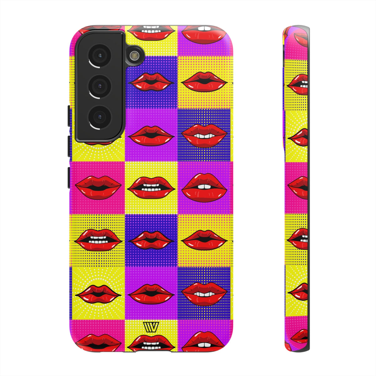 Tough Phone Case Dual-layer Protection POP ART LIPS