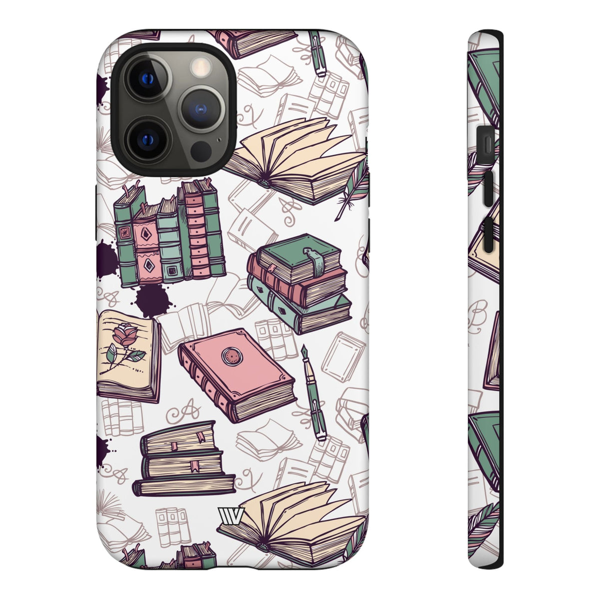 Tough Phone Case Impact Resistant Dual-layer Protective - BOOK LOVER
