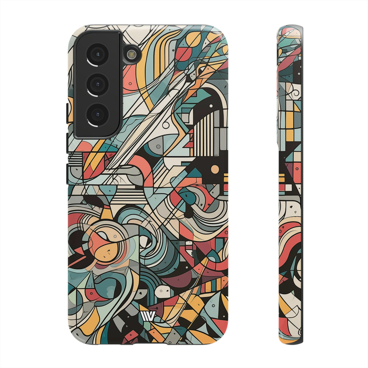 Abstract Doodle #2 Impact-Resistant Tough Phone Case