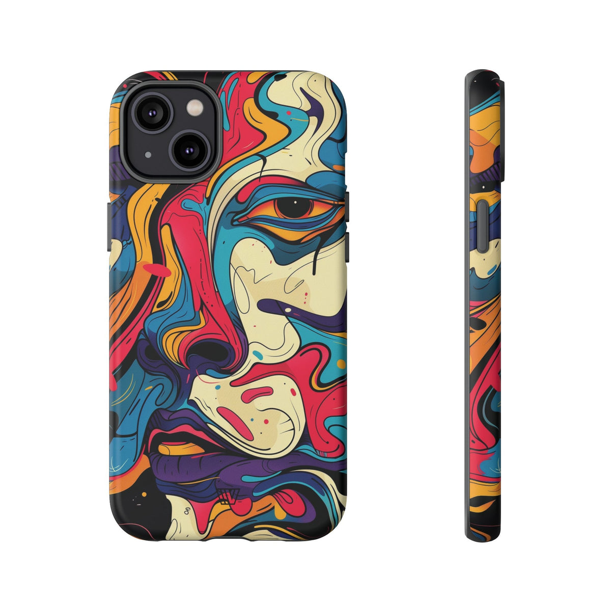 Tough Impact Resistant Phone Case ABSTRACT GAZE