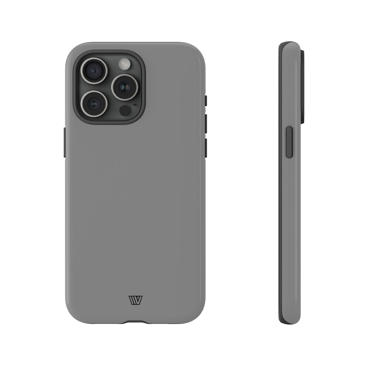 Solid Gray Tough Phone Case