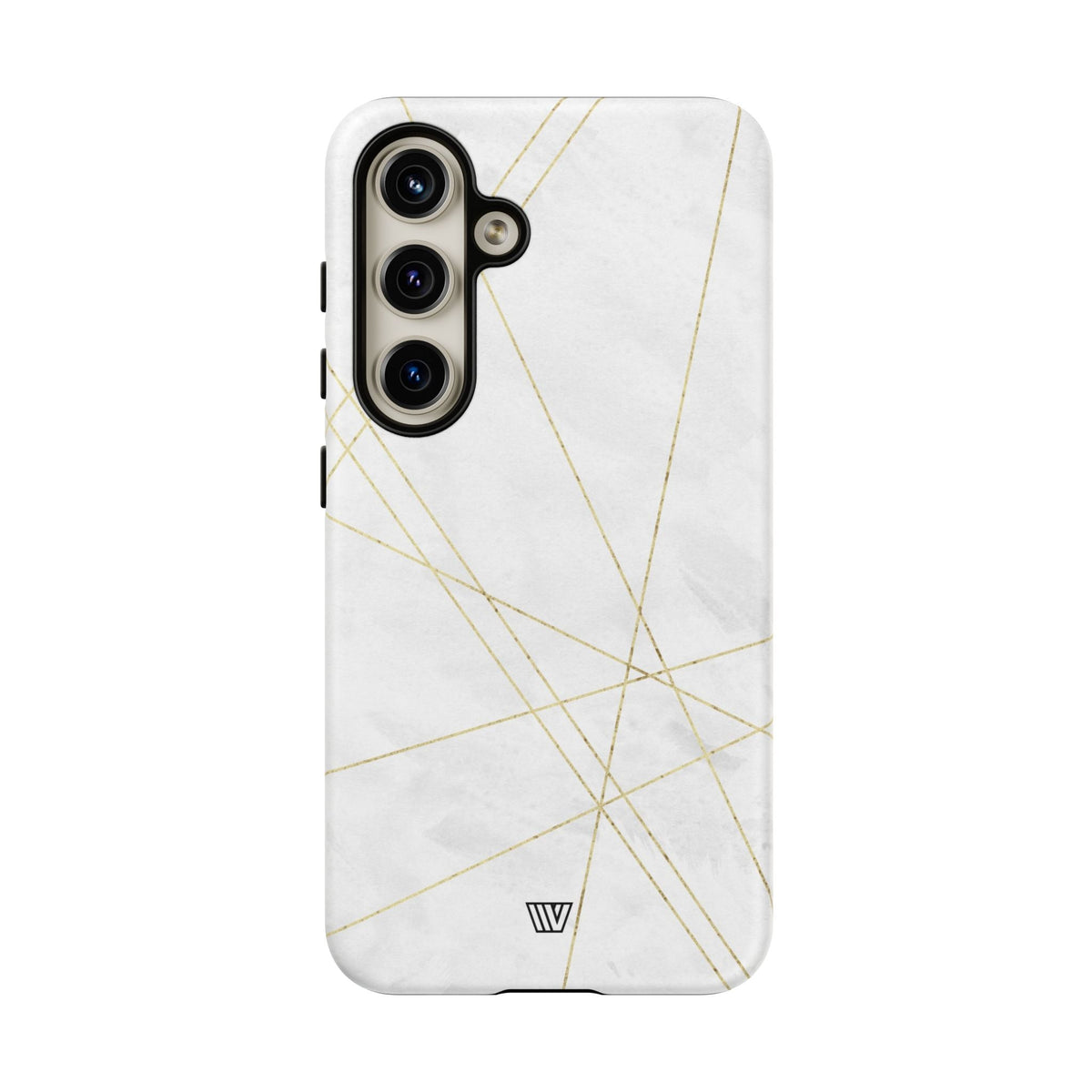 Tough Phone Case Impact Resistant Dual-Layer Shell GOLD LINES