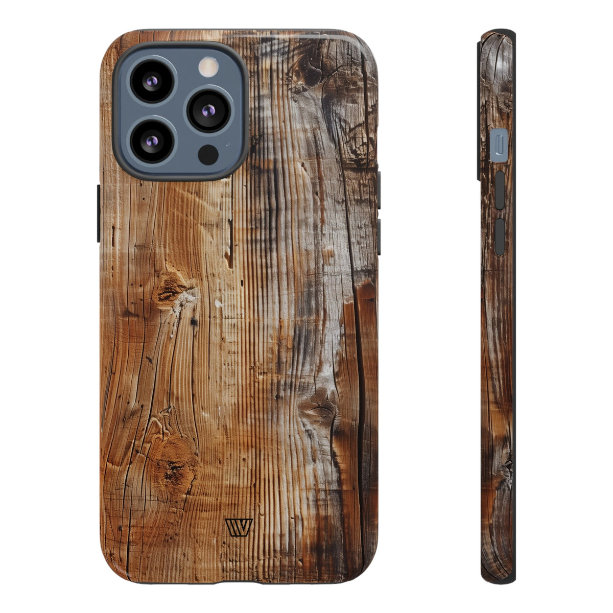 Tough Polycarbonate Dual-Layer Phone Case WOOD