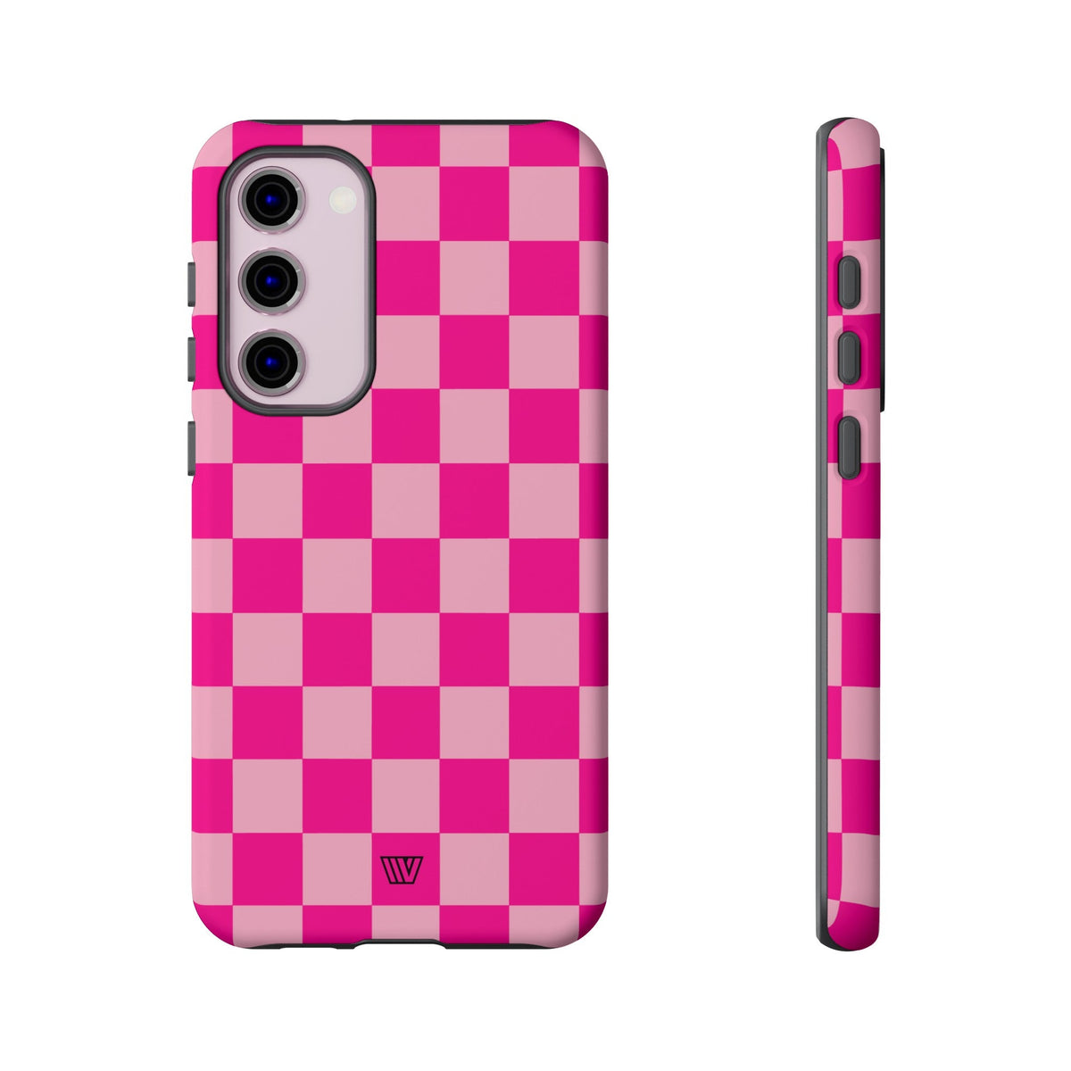 Hot Pink Checkerboard Tough Phone Case Trovvve