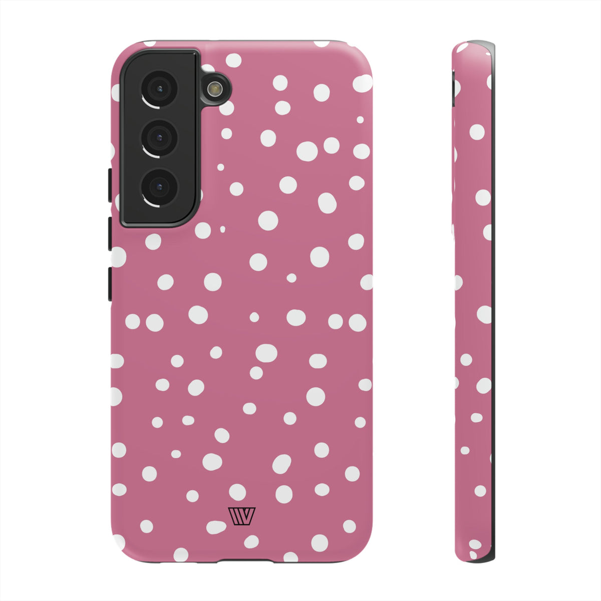 Blush Red Dots Tough Phone Case