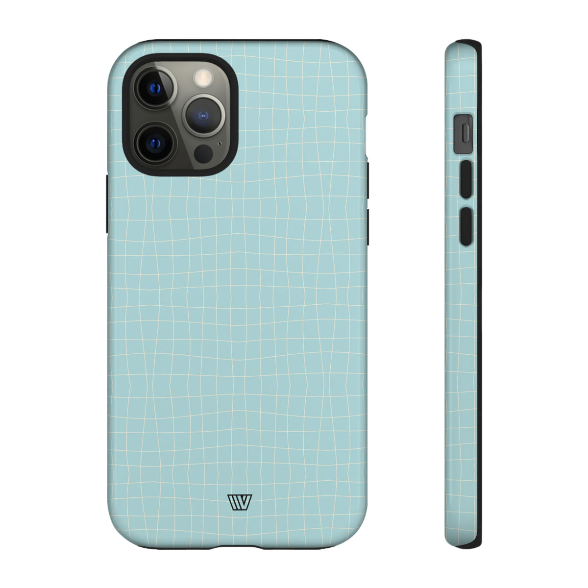 Tough Phone Case Polycarbonate Dual-Layer BLUE WICKER