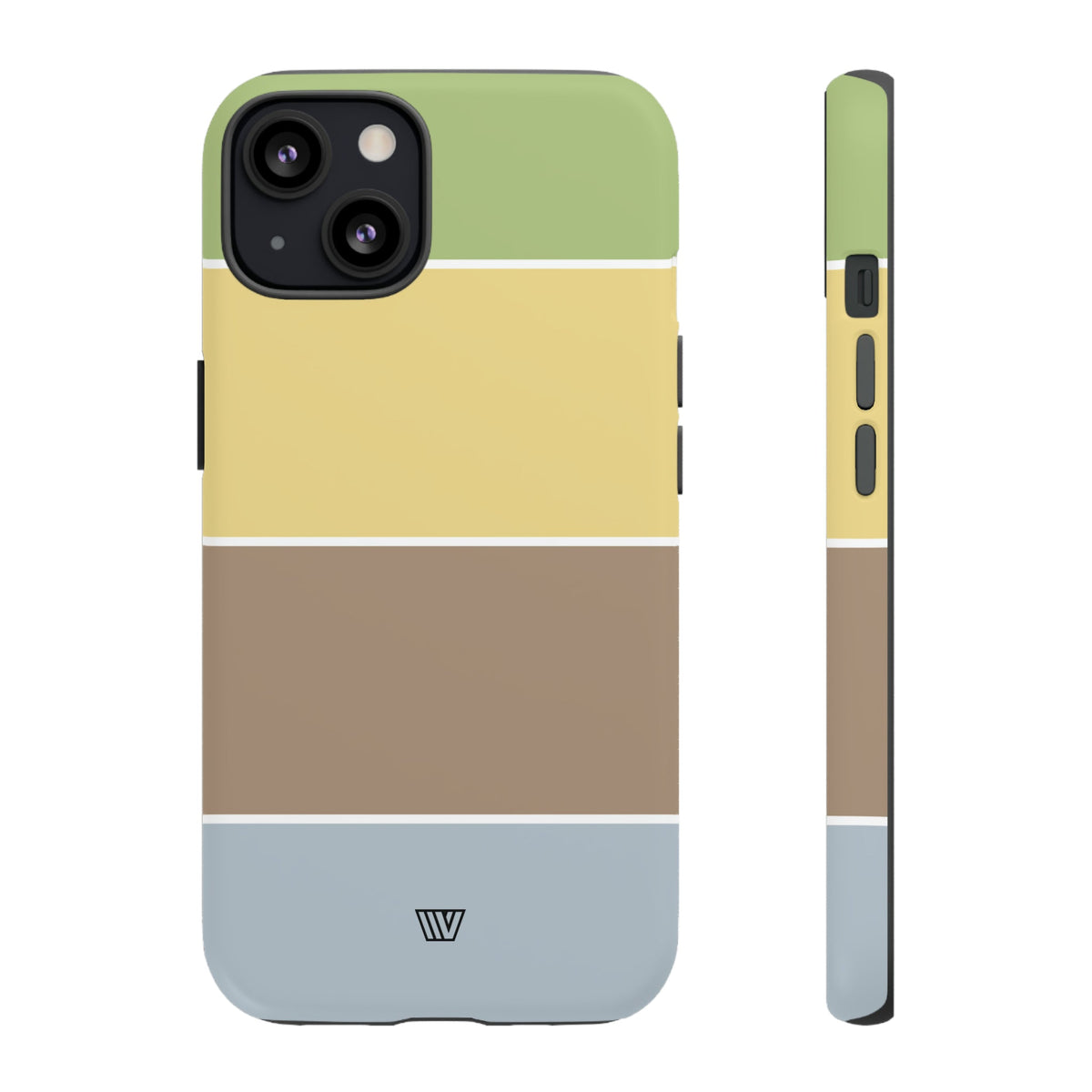 Bold Stripes Tough Phone Case Dual-Layer Impact Resistant