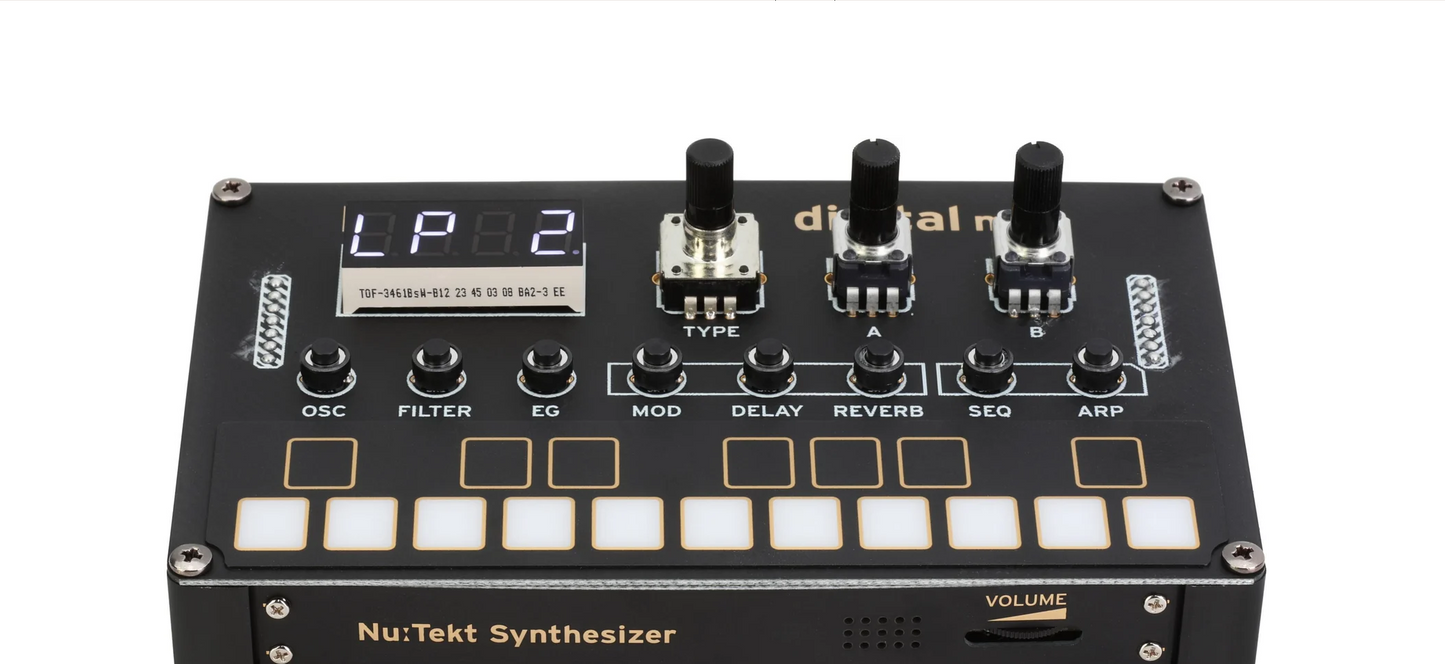 Korg Nu:Tekt NTS-1 MKII DIY Digital Synthesizer Kit -NEW