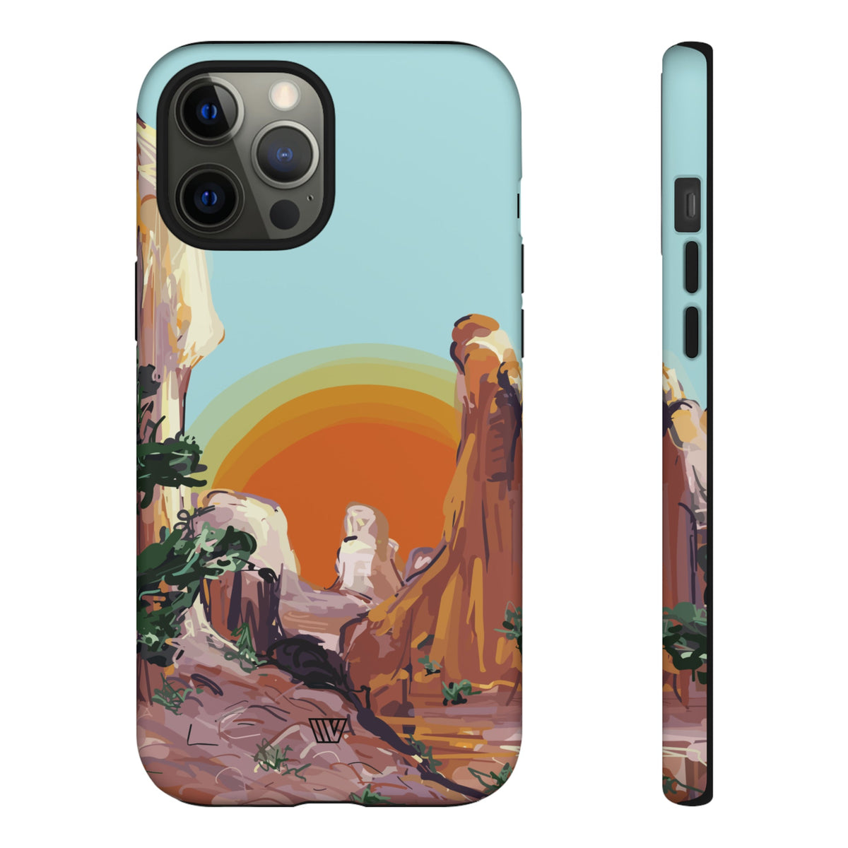 Tough Phone Case 8ft Drop Tested DESERT SUNRISE TROVVVE X EARTH FORMATIONS