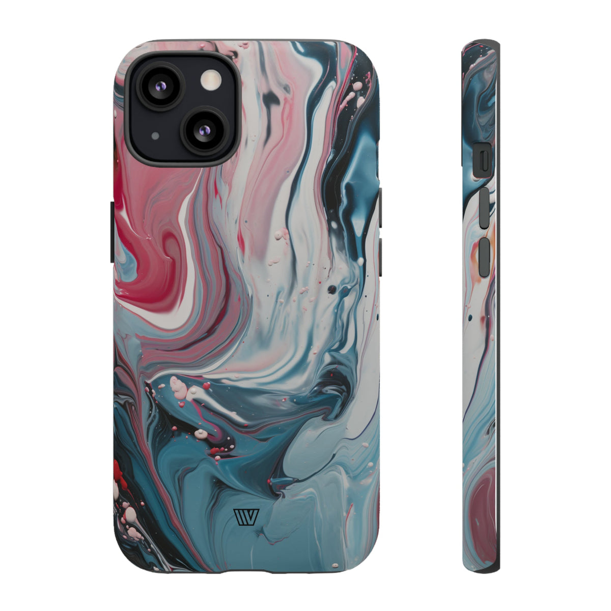 Blue Pastel Swirl Tough Phone Case