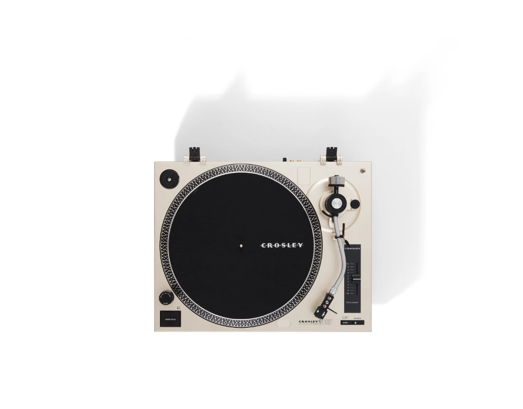 Crosley C100BT 2-Speed Bluetooth Turntable Record Player- Black-NEW