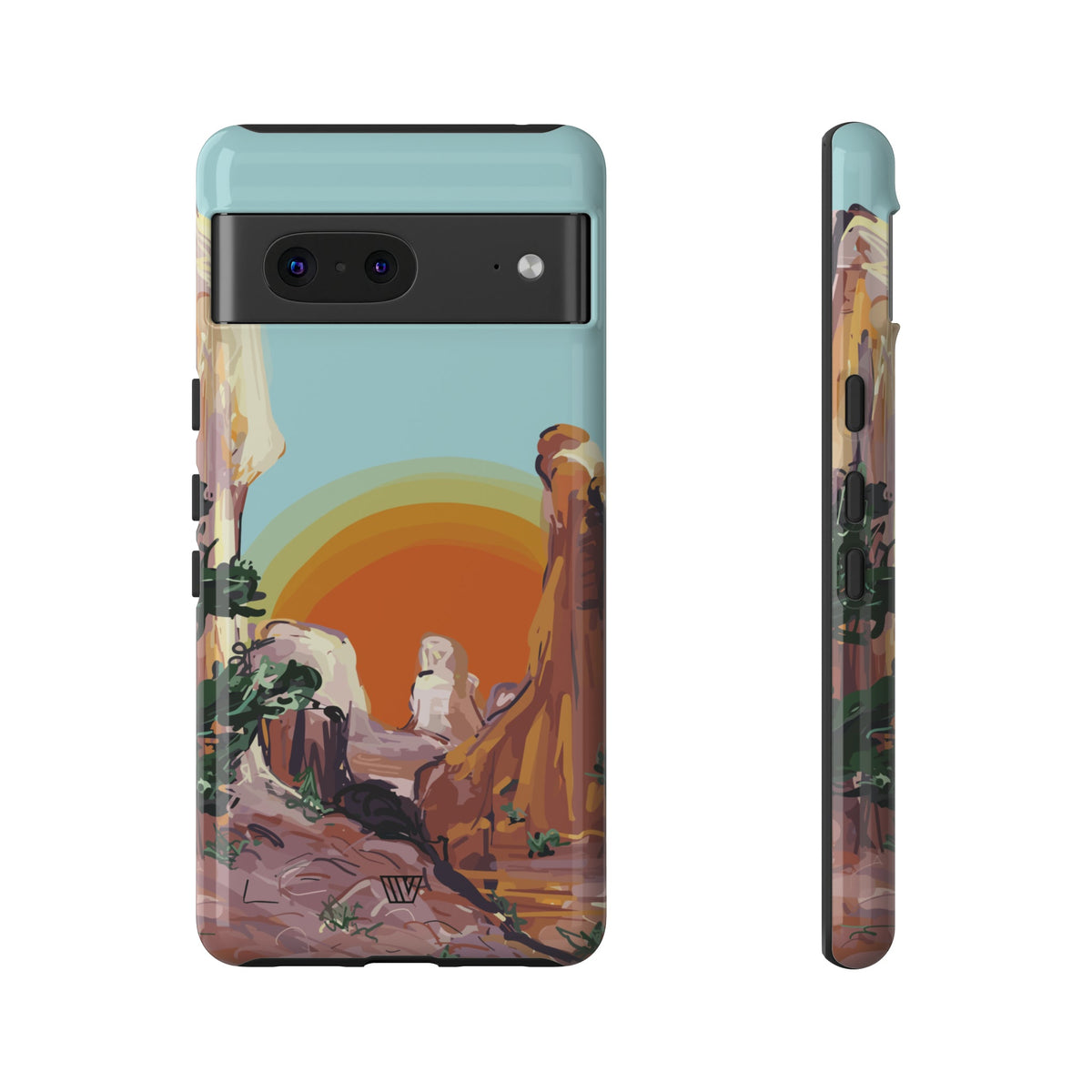 Tough Phone Case 8ft Drop Tested DESERT SUNRISE TROVVVE X EARTH FORMATIONS
