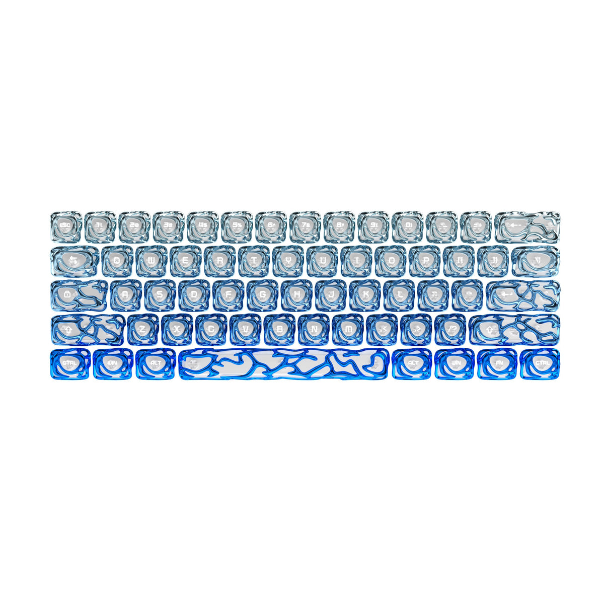 XVX Venom Liquid Metallic MOA Profile ABS+PC Keycap Set