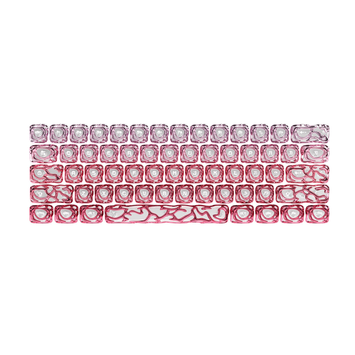 XVX Venom Liquid Metallic MOA Profile ABS+PC Keycap Set