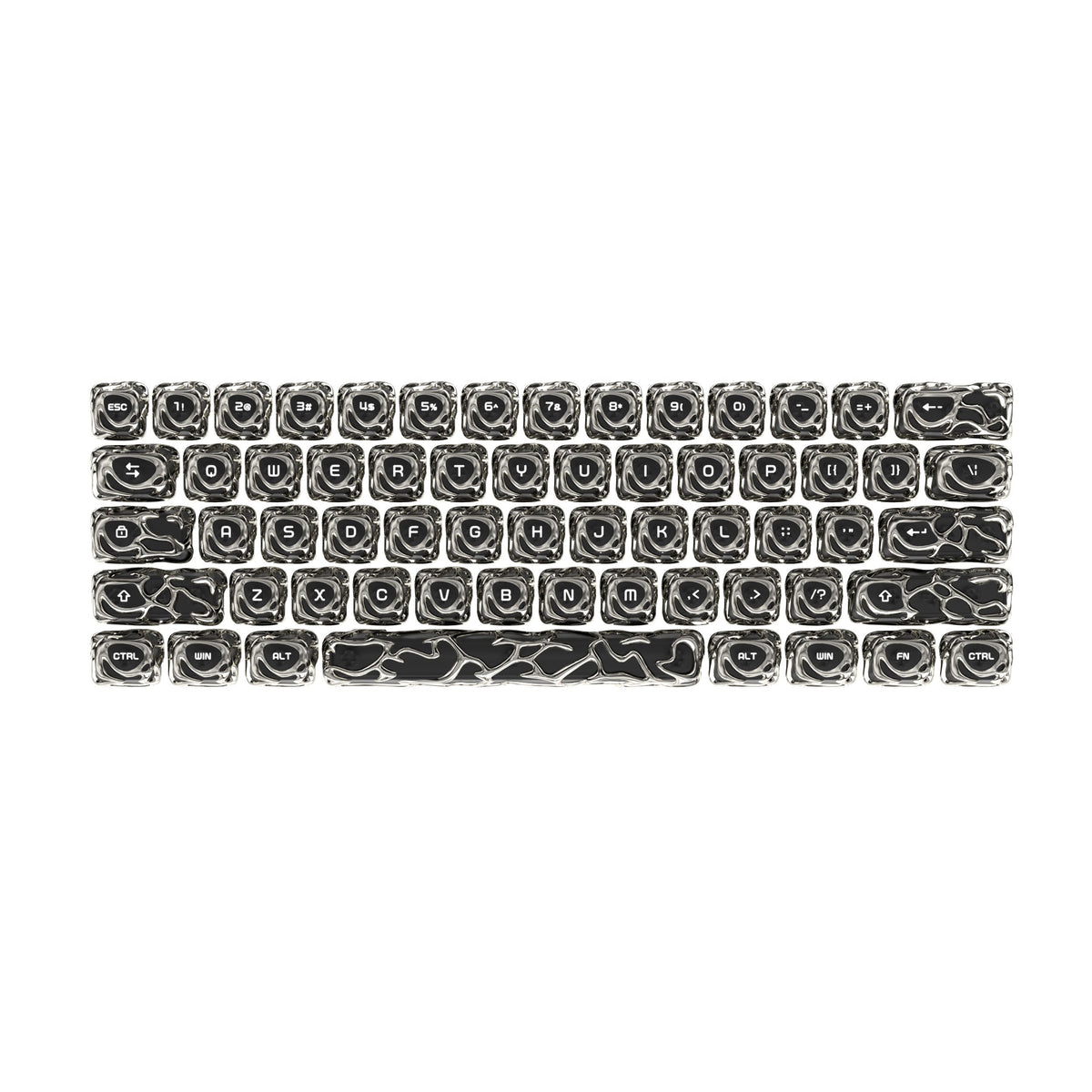 XVX Venom Liquid Metallic MOA Profile ABS+PC Keycap Set