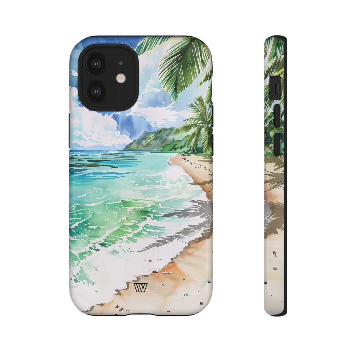 Watercolor Beach Tough Phone Case