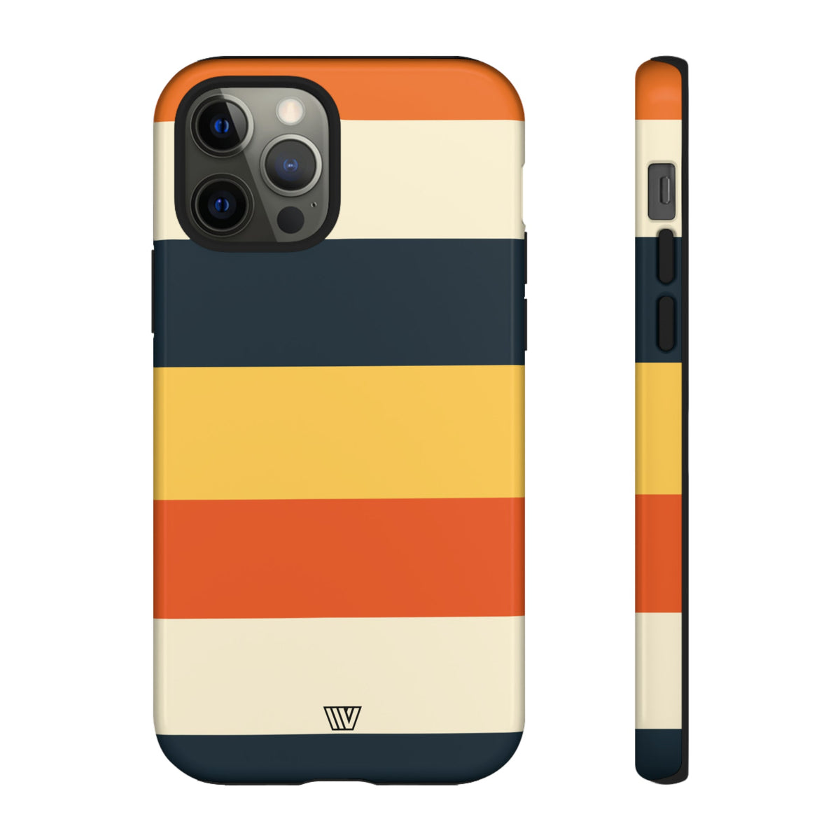 Beach Sunset Stripes Tough Phone Case