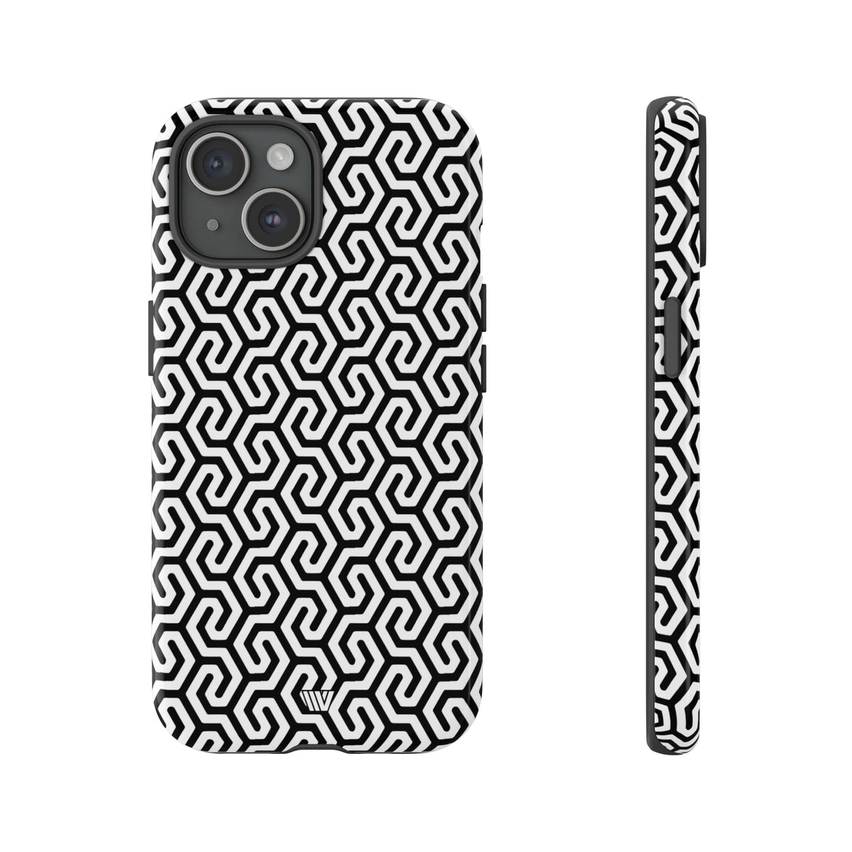 Tough Phone Case Dual-layer Protection TWISTED GRID