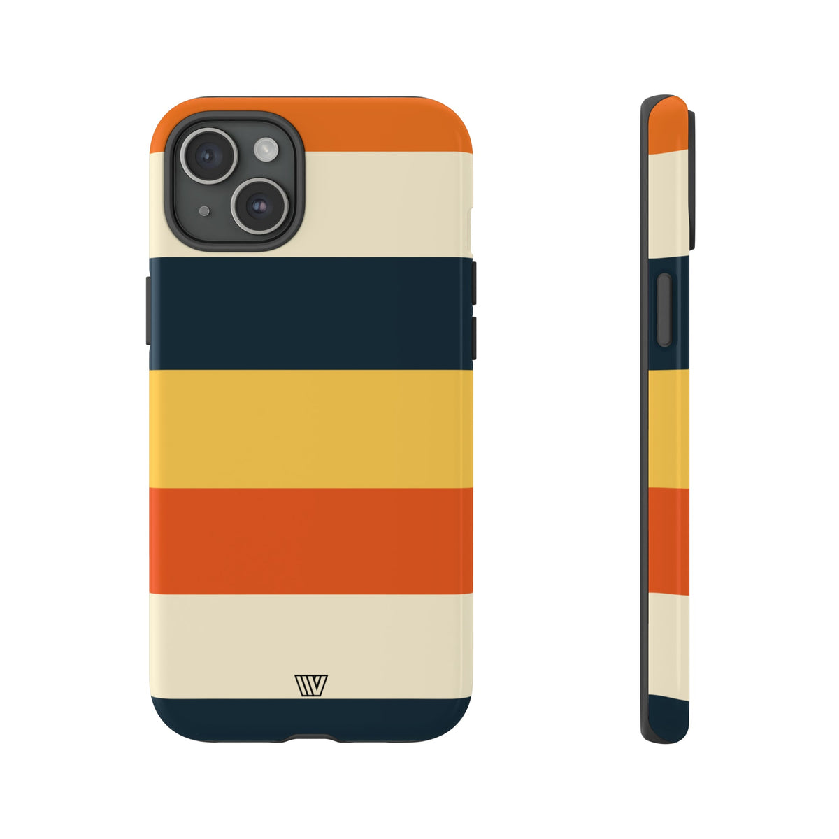Beach Sunset Stripes Tough Phone Case