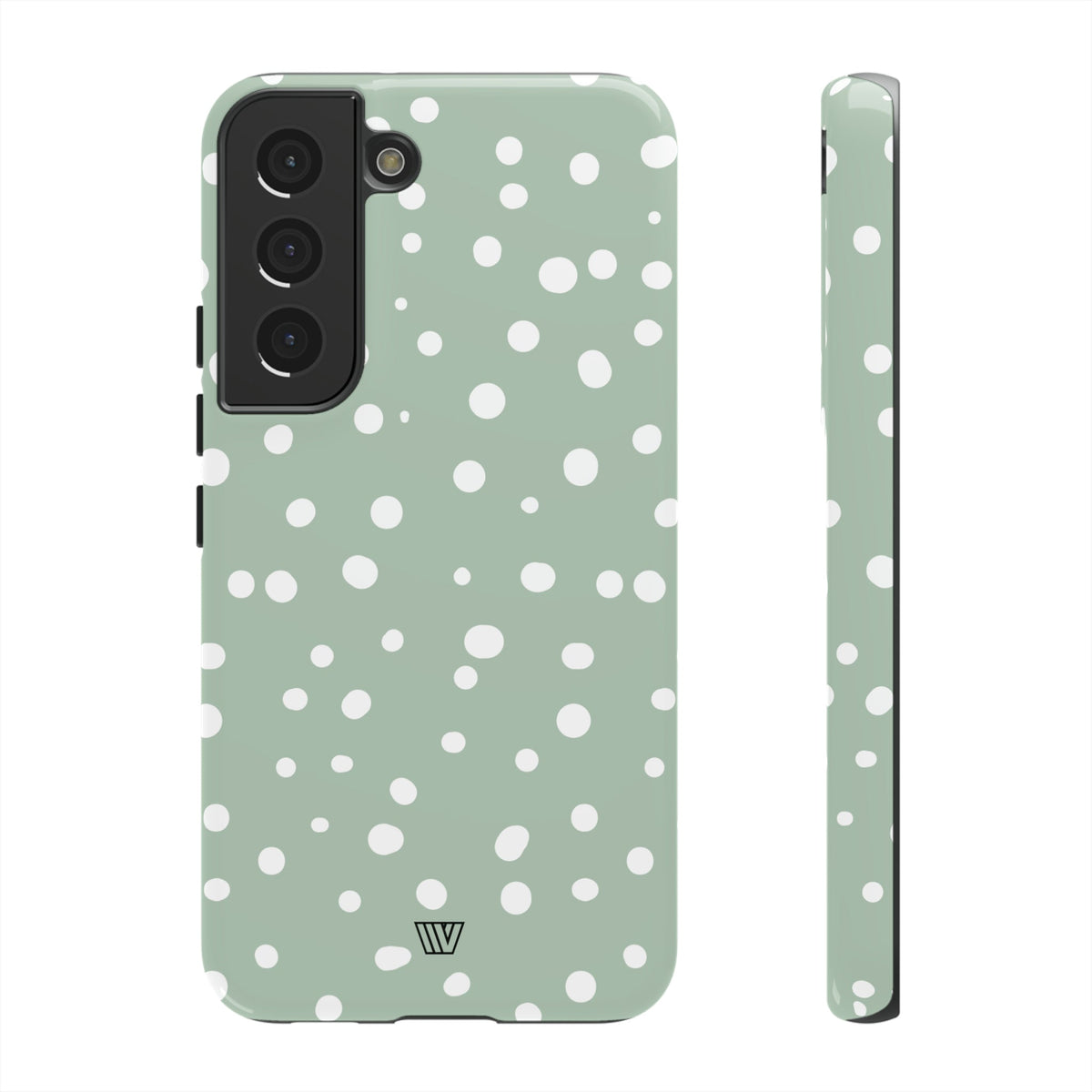Pastel Green Dots Tough Phone Case