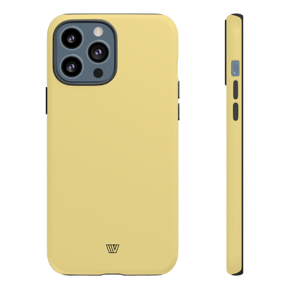 Muted Yellow Solid Tough Phone Case