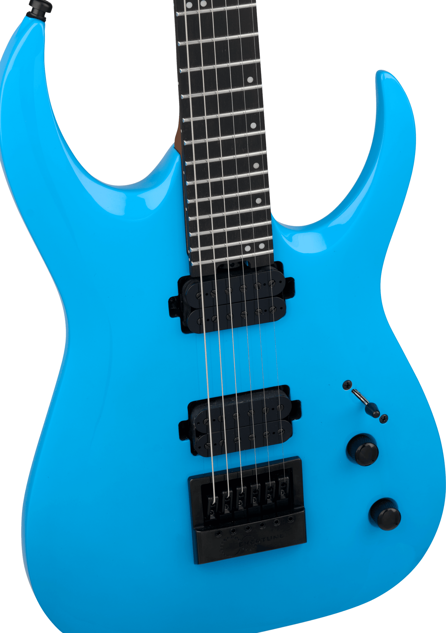 Jackson Pro Plus Signature Misha Mansoor ET 6 Evertune Electric Guitar - Riviera Blue-NEW