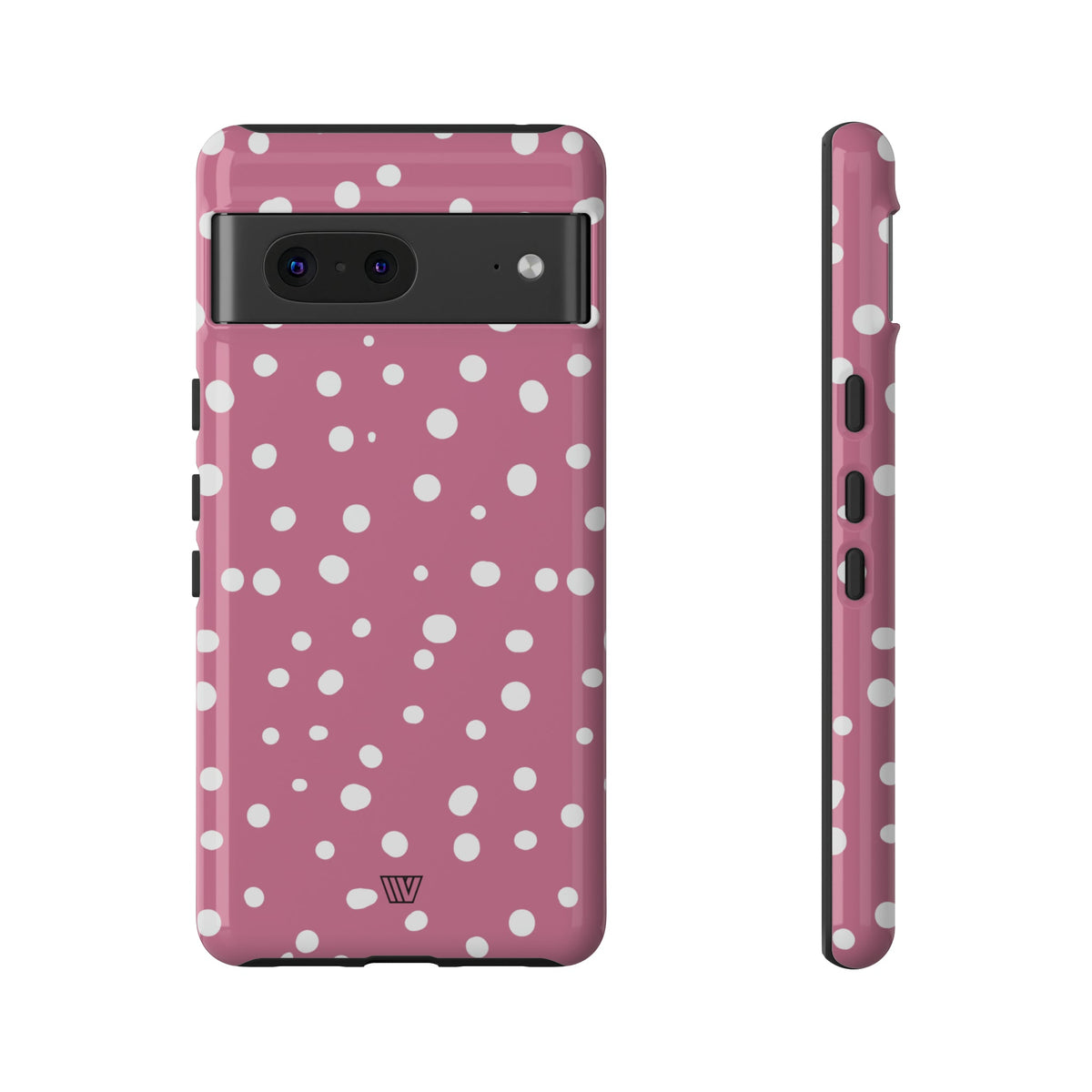 Blush Red Dots Tough Phone Case