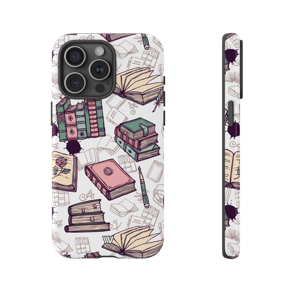 Tough Phone Case Impact Resistant Dual-layer Protective - BOOK LOVER