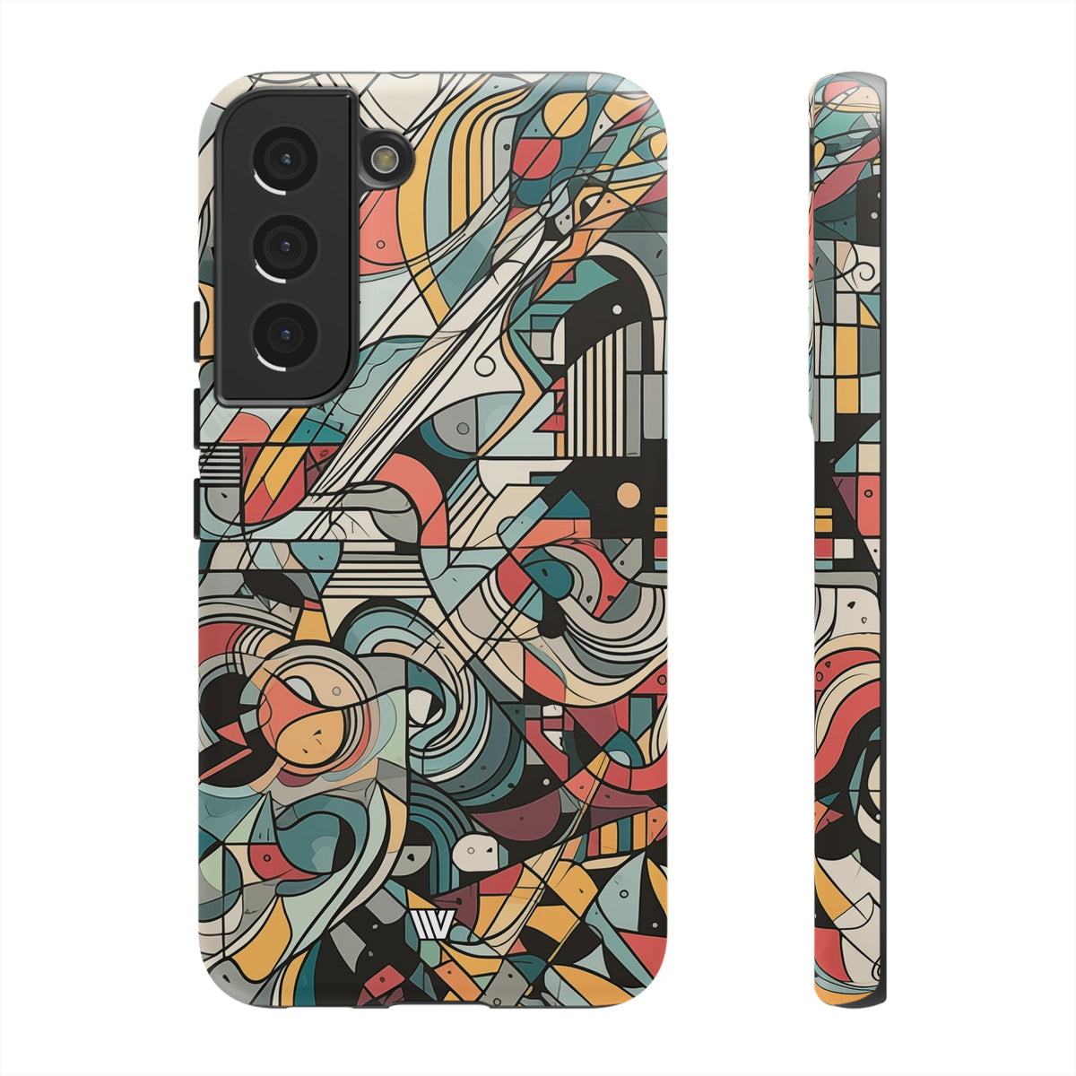 Abstract Doodle #2 Impact-Resistant Tough Phone Case