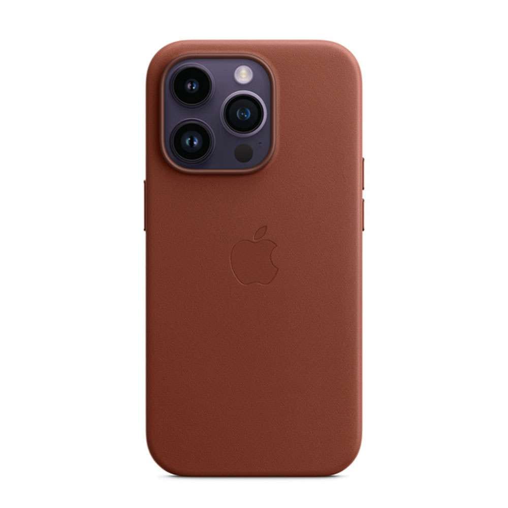 iPhone 14 Leather Case MagSafe Full Body Protective Cover Apple