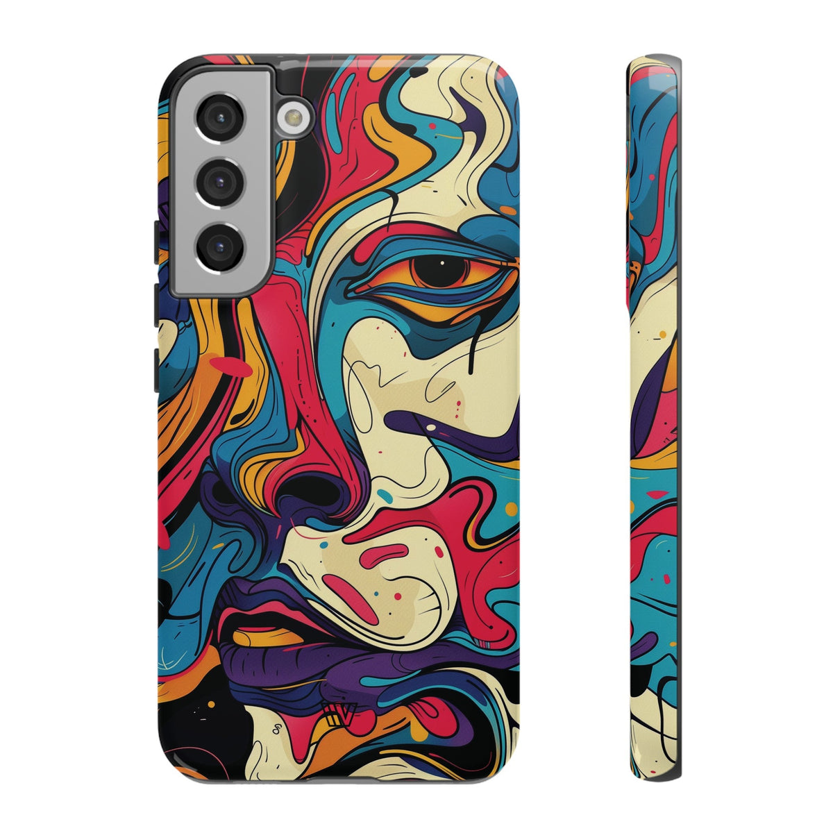 Tough Impact Resistant Phone Case ABSTRACT GAZE