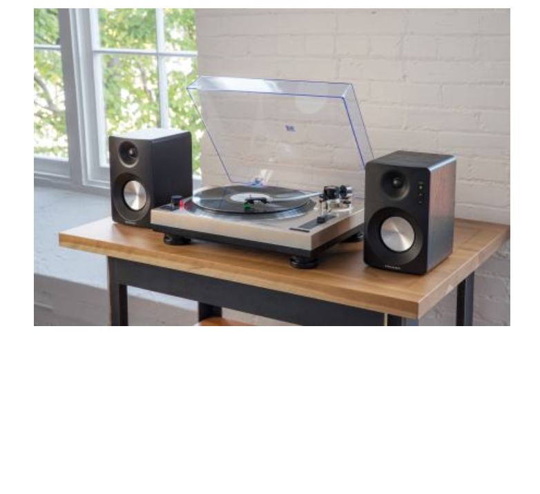 Crosley KT100 K-Series Bluetooth Turntable System - Champagne