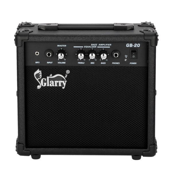 Electric Bass Speaker 20W Bass Amplifier Glarry