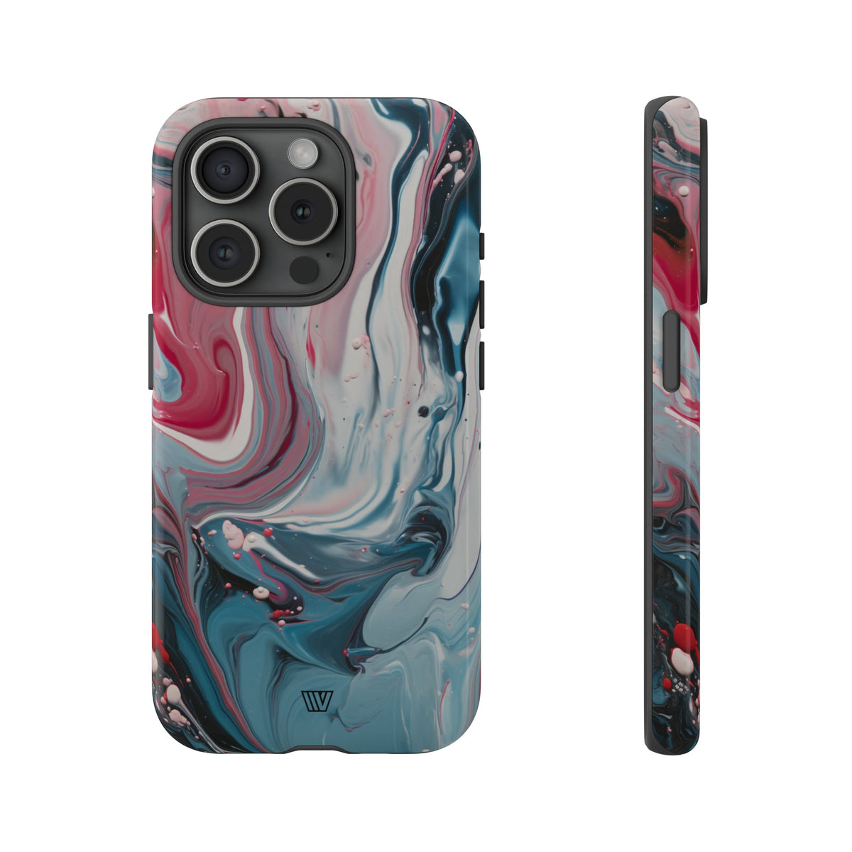 Blue Pastel Swirl Tough Phone Case