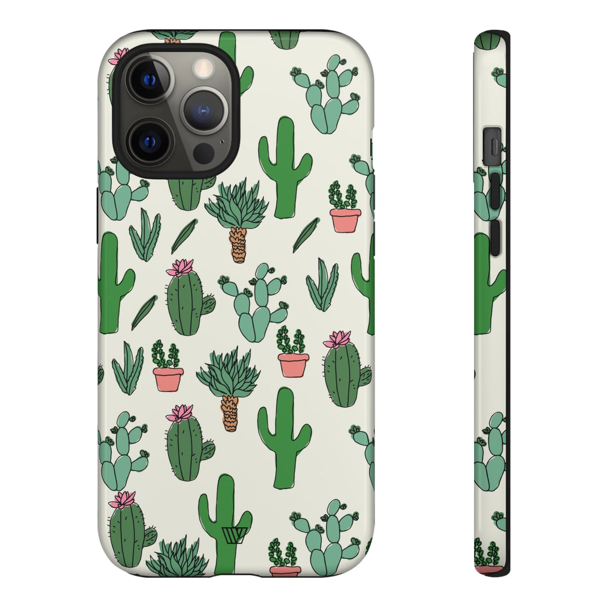Tough Impact-Resistant Phone Case CACTUS DOODLES