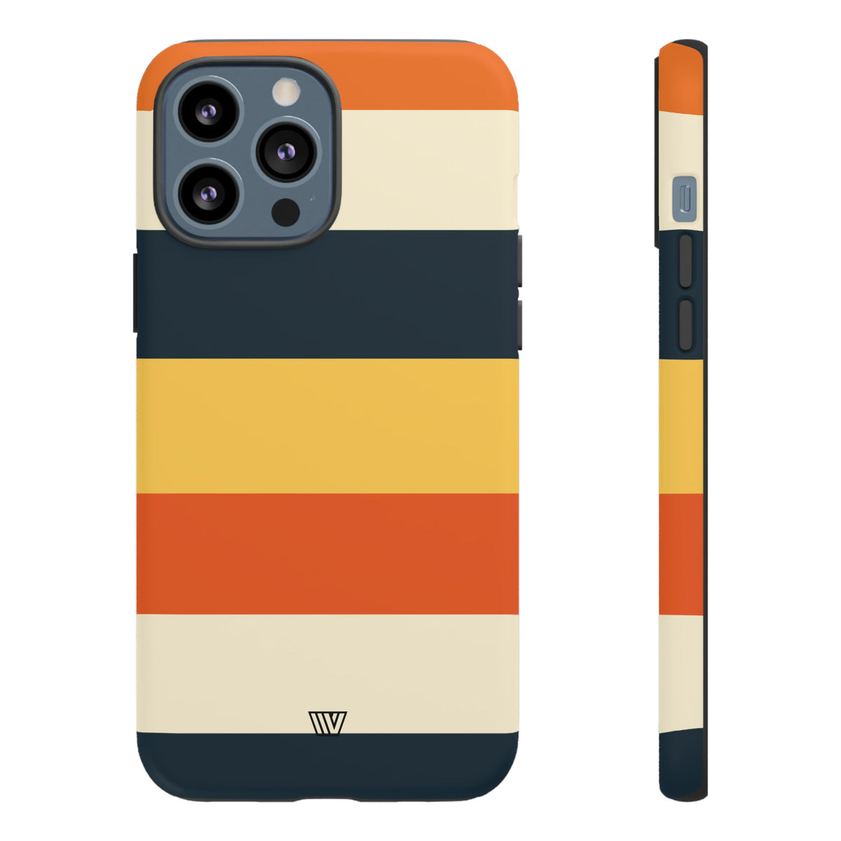 Beach Sunset Stripes Tough Phone Case