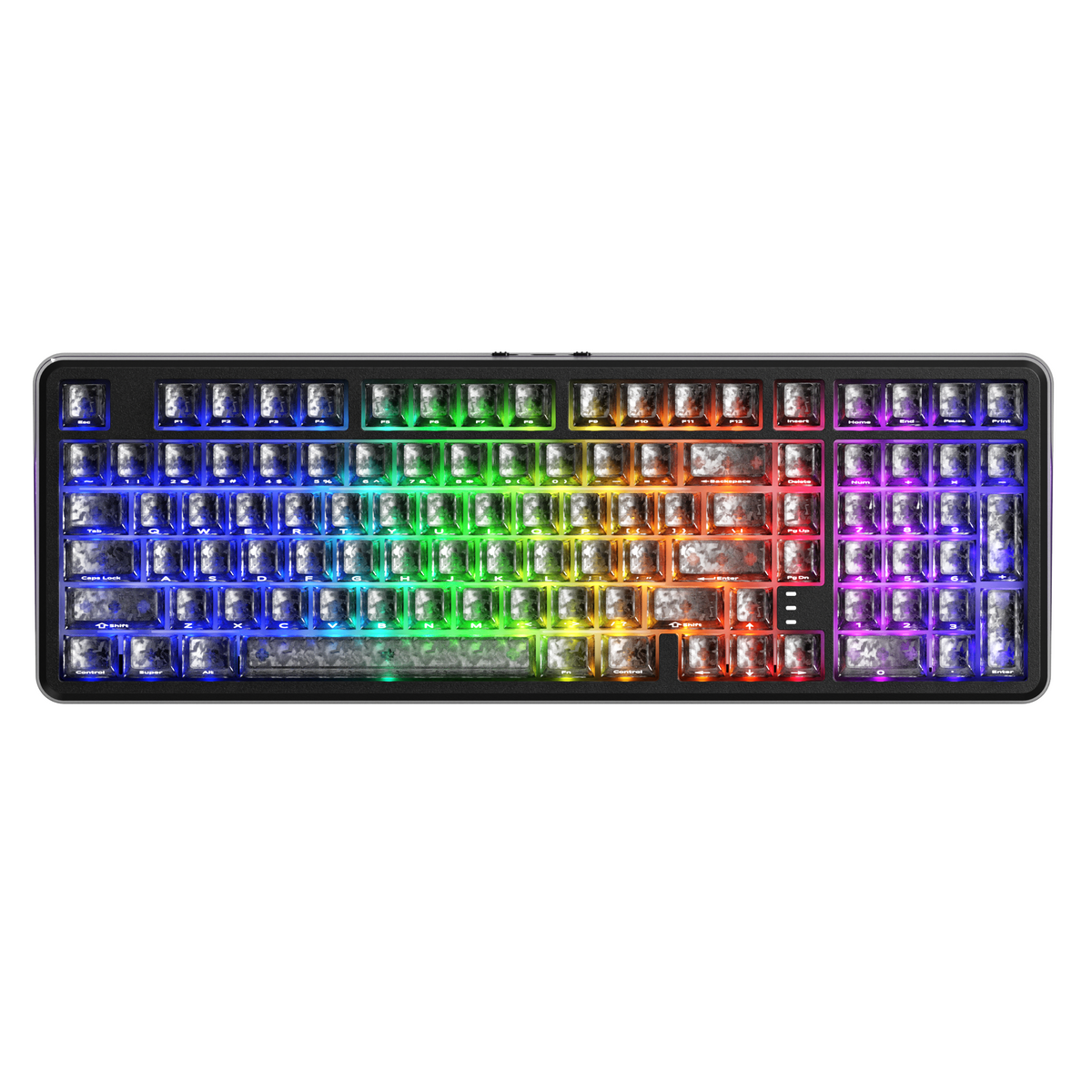 XVX ICE Pro Linear Switch 96% Wireless RGB Gasket Mechanical Keyboard XVX