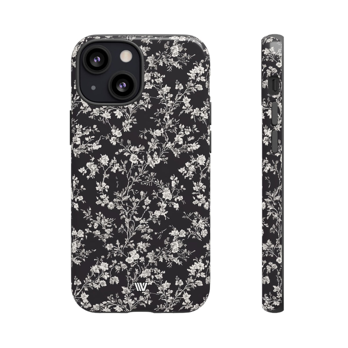 Tough Phone Case Impact Resistant Dual-Layer INKED PETALS