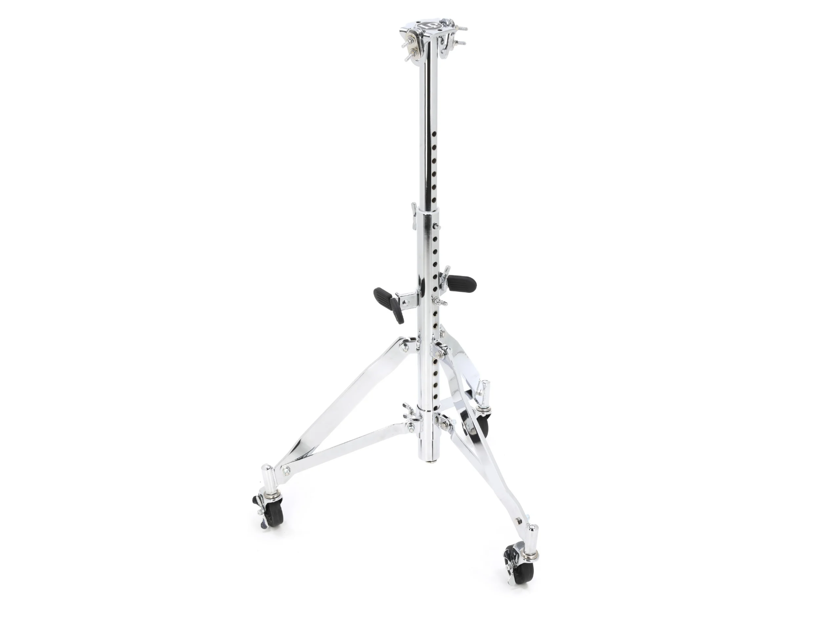 Latin Percussion Double Conga Stand Slide Mount -new