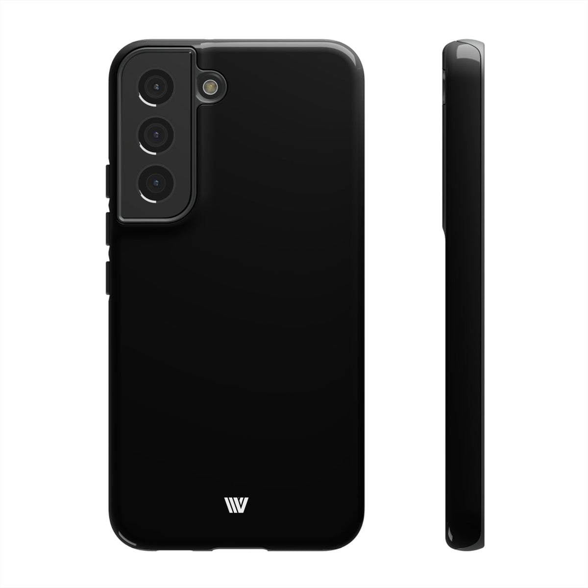 Tough Phone Case Impact Resistant Dual-Layer JET BLACK