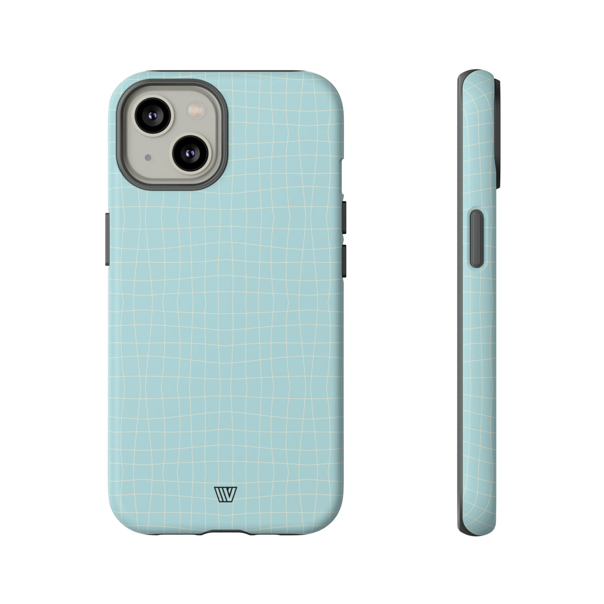 Tough Phone Case Polycarbonate Dual-Layer BLUE WICKER