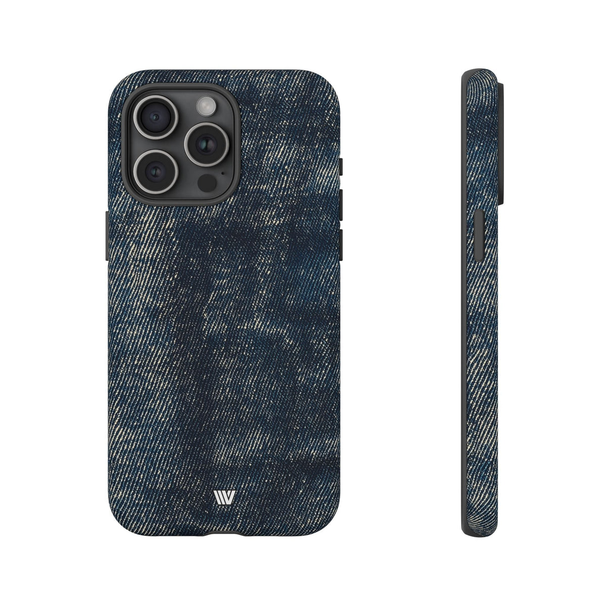 Faded Denim Tough Protective Phone Case