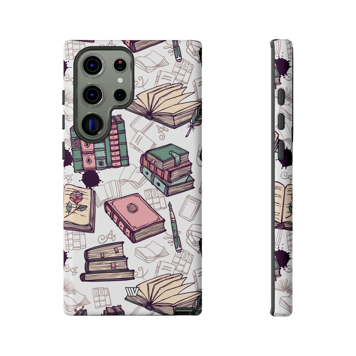 Tough Phone Case Impact Resistant Dual-layer Protective - BOOK LOVER